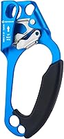 NewDoar UIAA & CE Certified Hand Ascender for Rock Climbing, Arborist Rappelling - Lightweight Rope Clamp 8-13mm (Right/Left Hand)