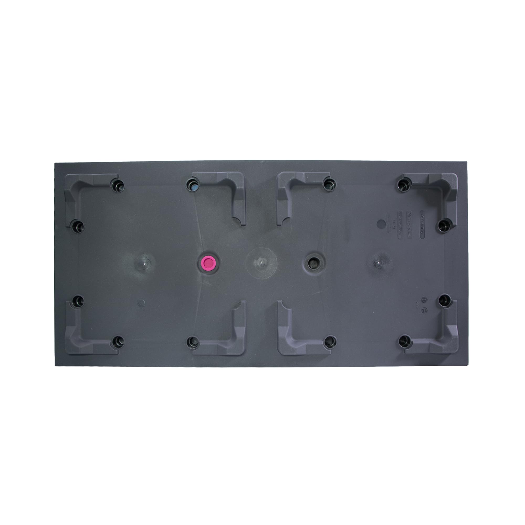 mgc24 Millennium Pflanzkasten 78,5 x 39 x 39 cm, anthrazit | Mit Wasserspeicher | vielseitiger Hochbeet-Kasten für Garten, Terrasse & Balkon | wetterfest & UV-beständig