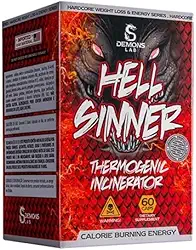 Termogênico Hell Sinner 60 Capsulas