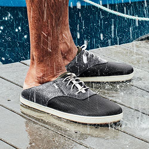 Image of OluKai Nohea Moku Men's No Tie Boat Shoes, Breathable & Quick Dry Mesh, Effortless Design & Barefoot Wearability, All-Day Comfort & Support