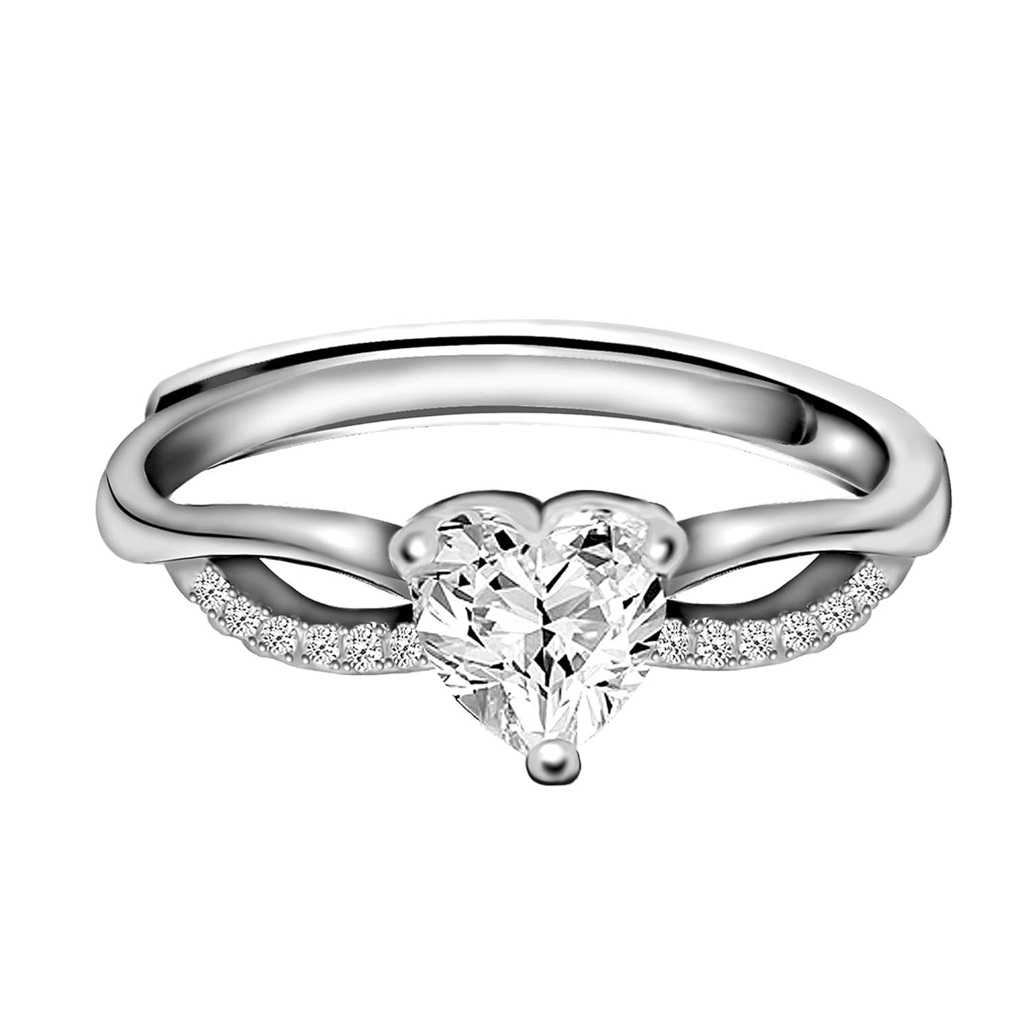 GIVA 925 Silver Rose Gold Infinity Pendant Necklace Ring Stud Earrings Toe Rings Anklet Bracelet Sets | Gifts for Women & Girls