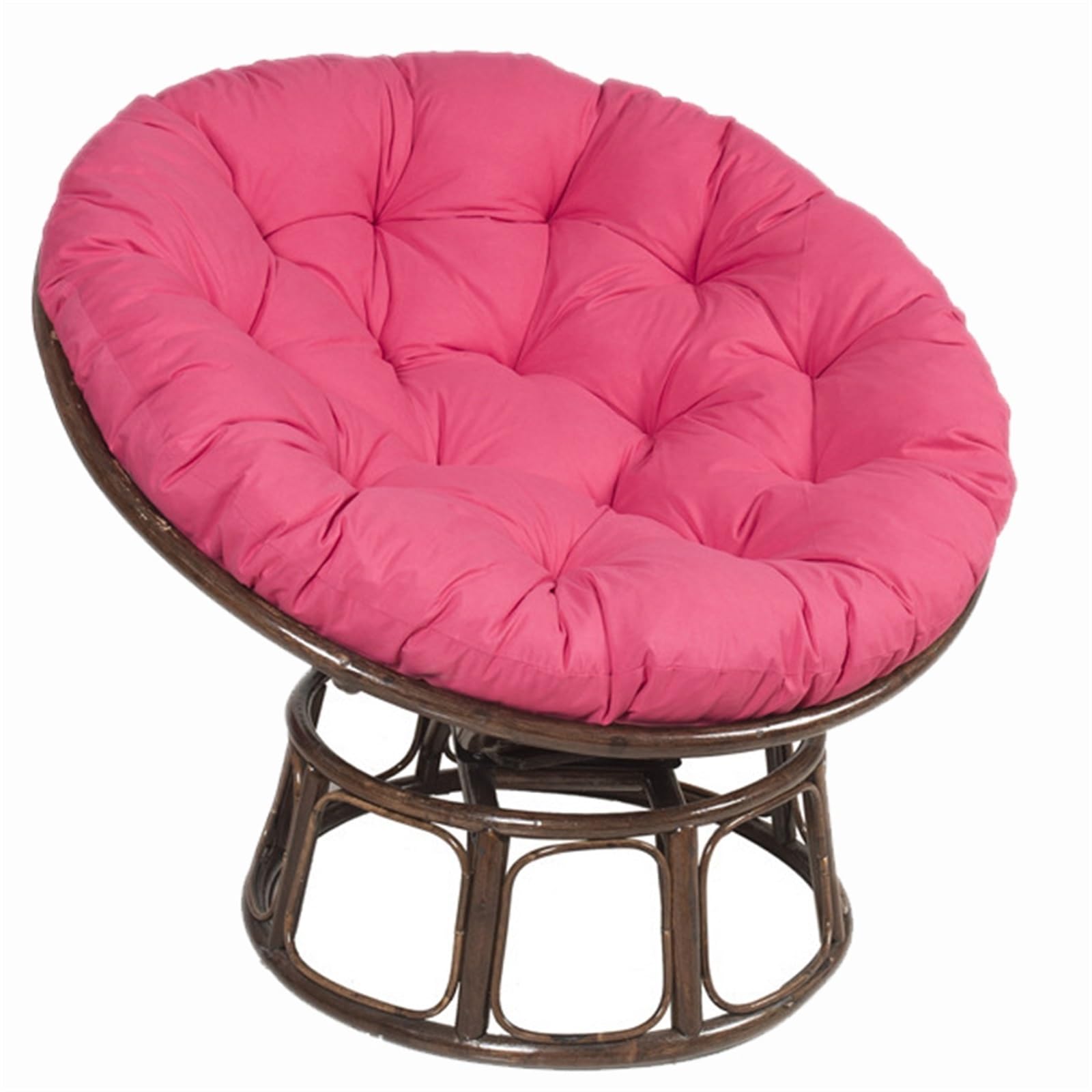 Cojines redondos para silla Papasan ideales para terraza y jardín