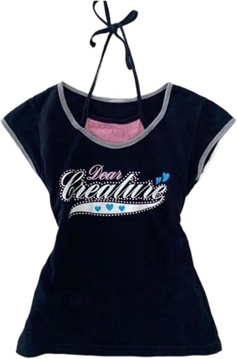 Whimsy Twee Harajuku Cute Short Sleeve Shirts Graphic Cutecore Kawaii Clothes 2000s Y2k Fairy Grunge Preppy Alt Tops