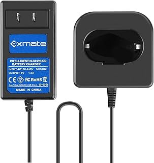 6V Charger Compatible with Paslode 404717 B20544E BCPAS-404717 404400 900400 900420 900600 901000 902000 Pod Style Battery (Not for Li-ion Battery)