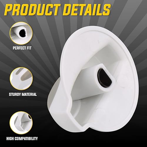 Miniatura 3 de Seentech 134844410 Perilla selectora para lavadorasecadora - Compatible con Frigidaire, Westinghouse, Electrolux - Reemplaza AP4339026, 1460965,