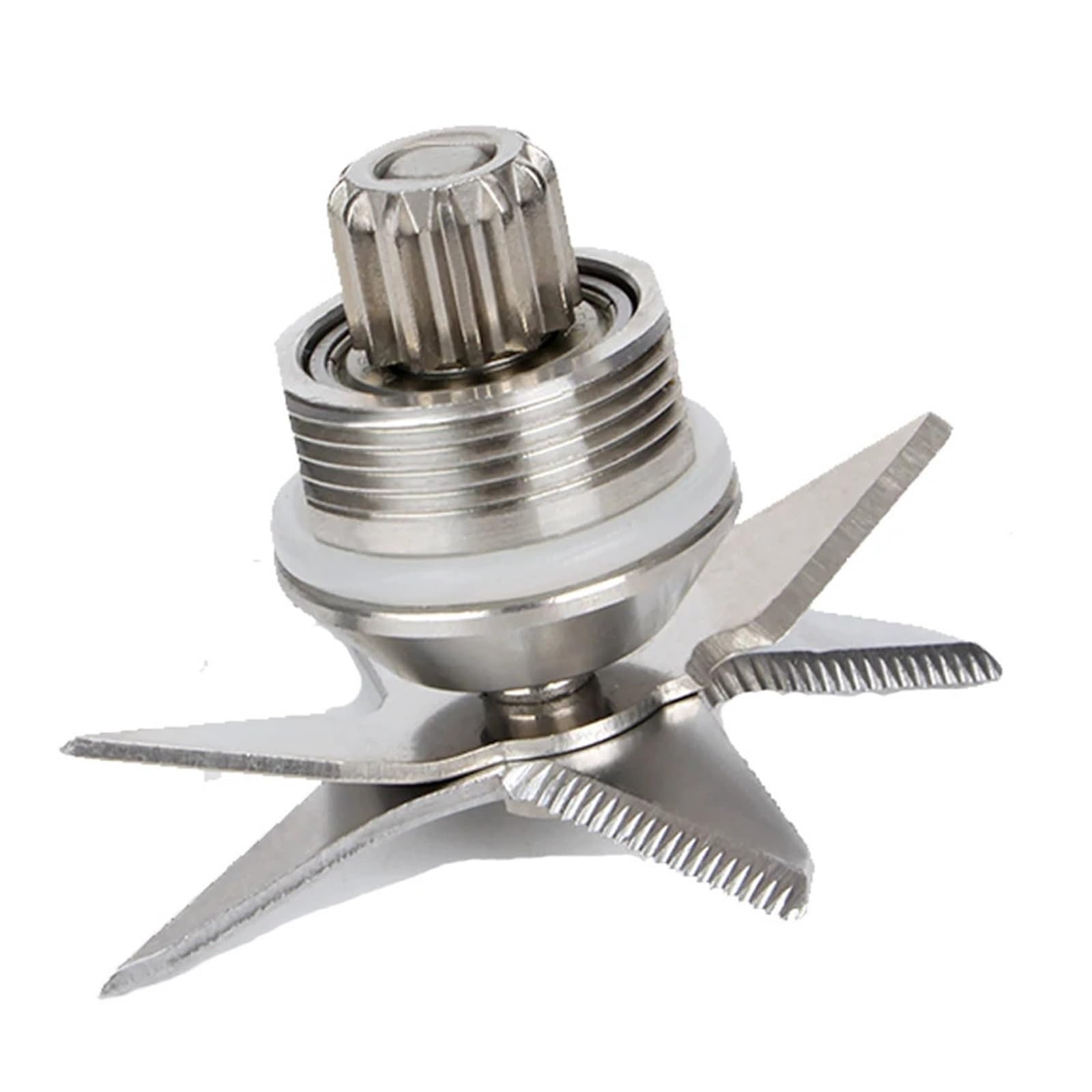 Repuestos For Licuadora De Grado Comercial, Acero Inoxidable 420 Endurecido, Seis Cuchillas For Mezclar Y Cortar, Cuchillos, Conjunto Completo