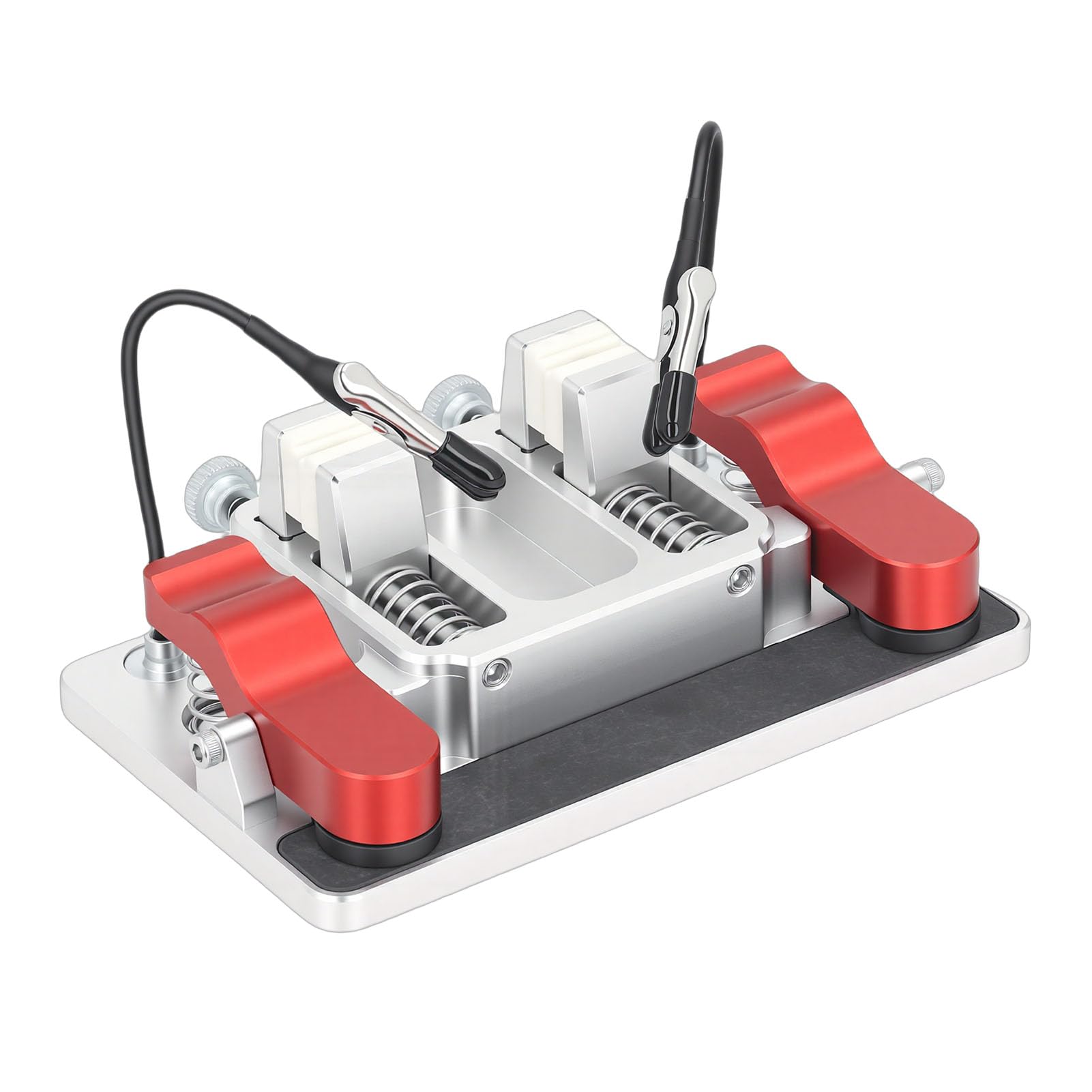 Diyeeni Stazione di Saldatura per Mani Aiutanti con Morsetti per Tavolo di Saldatura Utensile di Terza Mano per PCB in Alluminio per Supporto Resistente per di Strisce LED a Filo