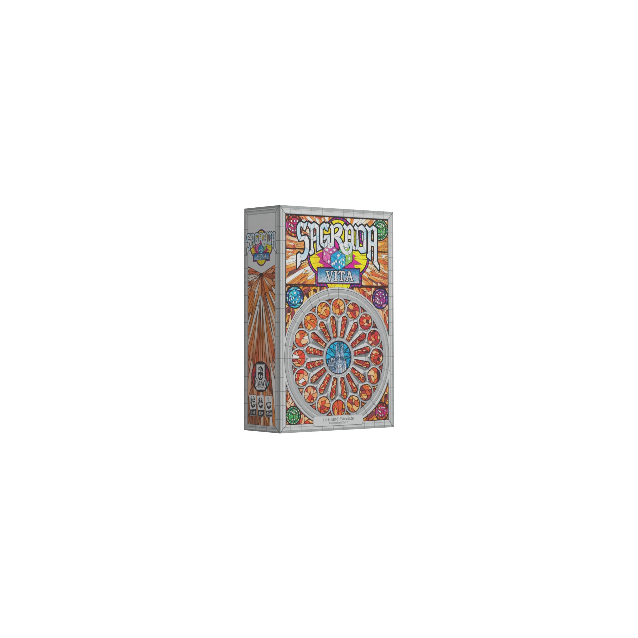 Cranio Creations - Sagrada Vita, Second Expansion of the Large Facades of Sagrada, Expansion, Edition in Italian Language