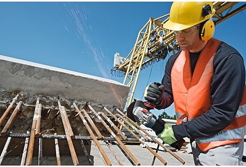 Miniatura 5 de Bosch GWS18V-45CN 18 V EC Sin Escobillas Conectado Listo 4-1/2 In. Amoladora angular (herramienta desnuda)