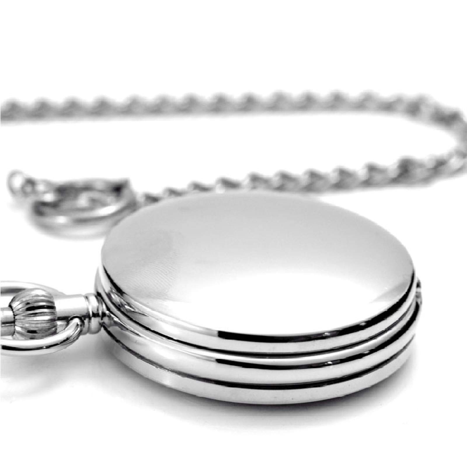 TAISKPocket?Watch?Necklace Simple Design Double Full Hunter for Women Men Steampunk Chain Watches Gift Clock Top Brand