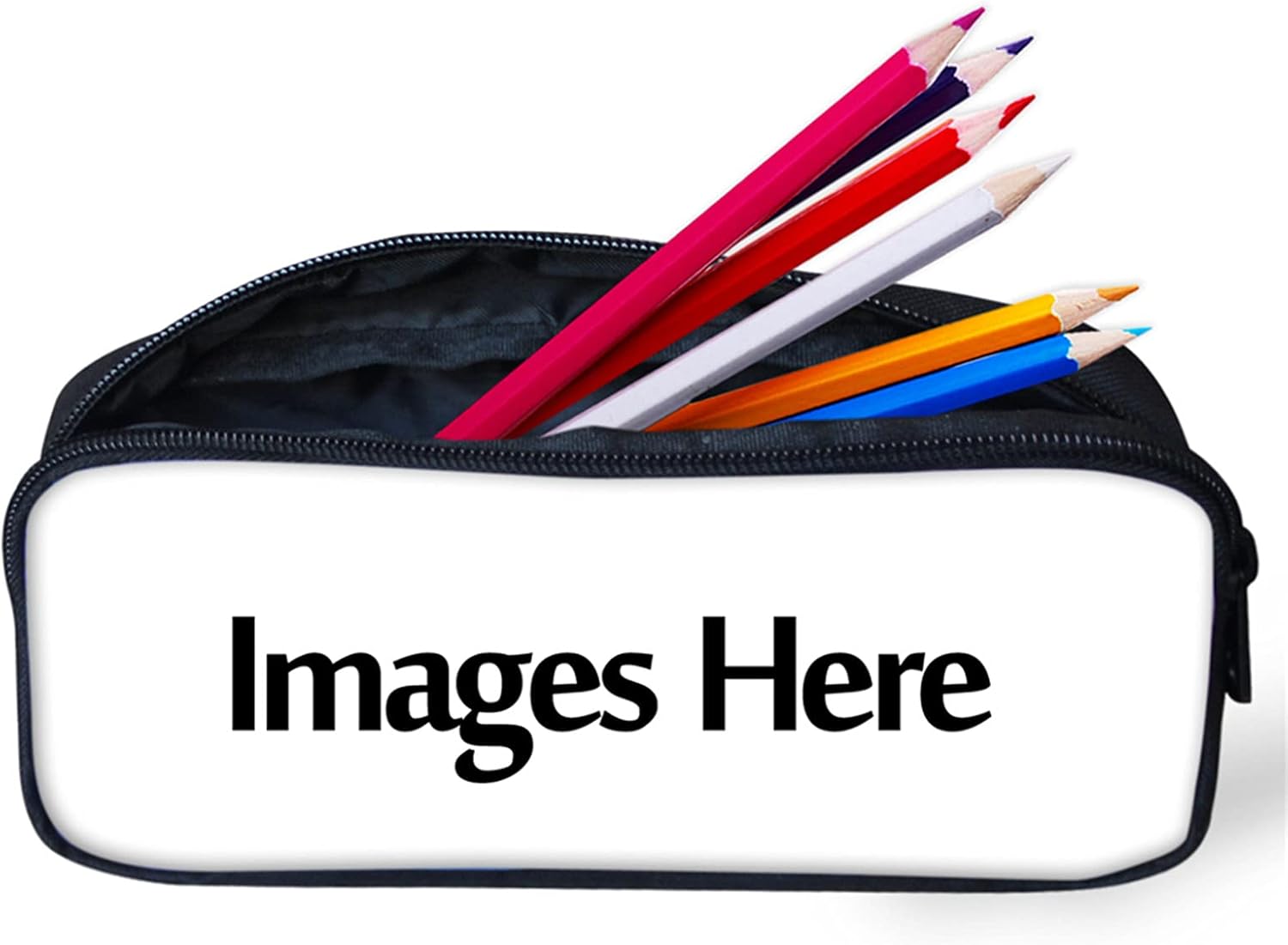 Poceacles Cartoon Dino Print Pencil Case, Studnets Boys Girs Portable Zip Pen Bag - Image 4