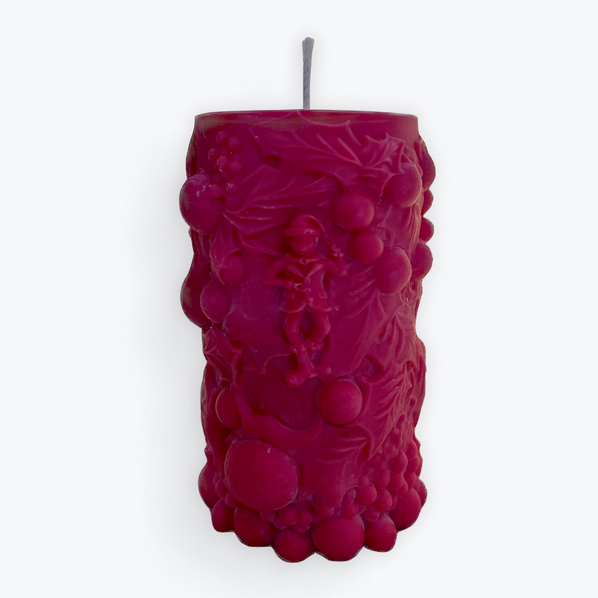 Clachaig Candles Red Snowberry & Mistletoe Scented Organic Christmas Candle