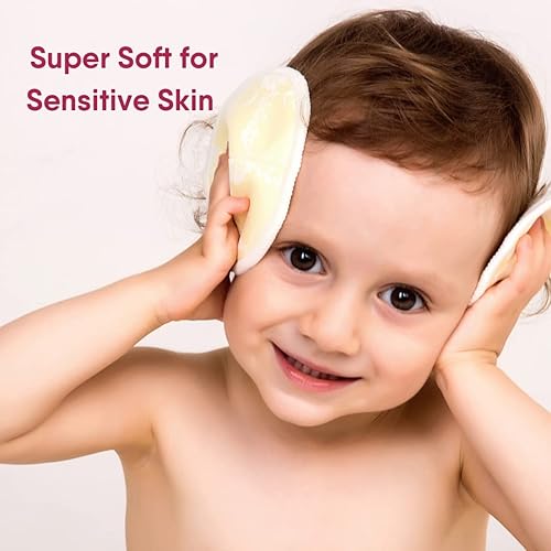 Miniatura 3 de NatureBond Almohadillas de lactancia lavables con cordones, caja de regalo (10 piezas) almohadillas de bambú negro para lactancia materna, con bolsa