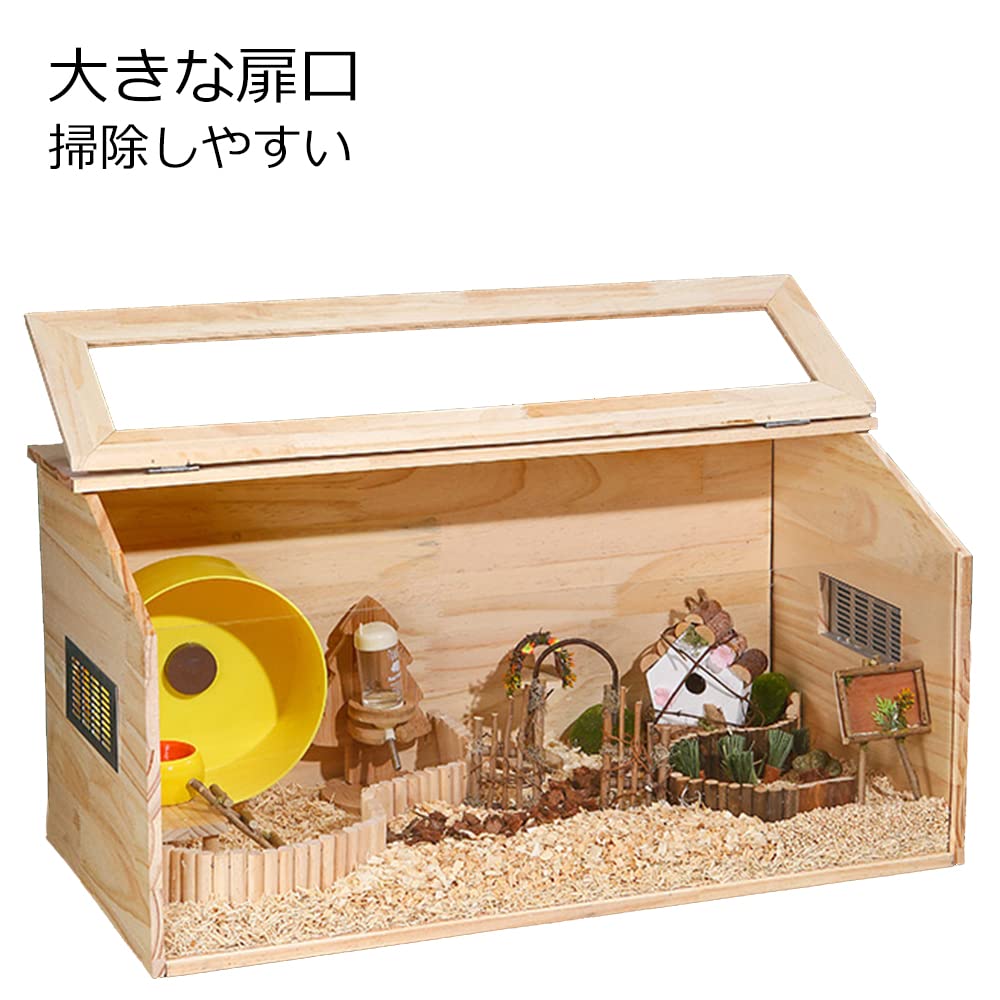 まほ　新品未使用　木製ケージ　ハリネズミ　ハムスター　小動物 新品未使用 木製ケージ ハリネズミ ハムスター 小動物 カスタム