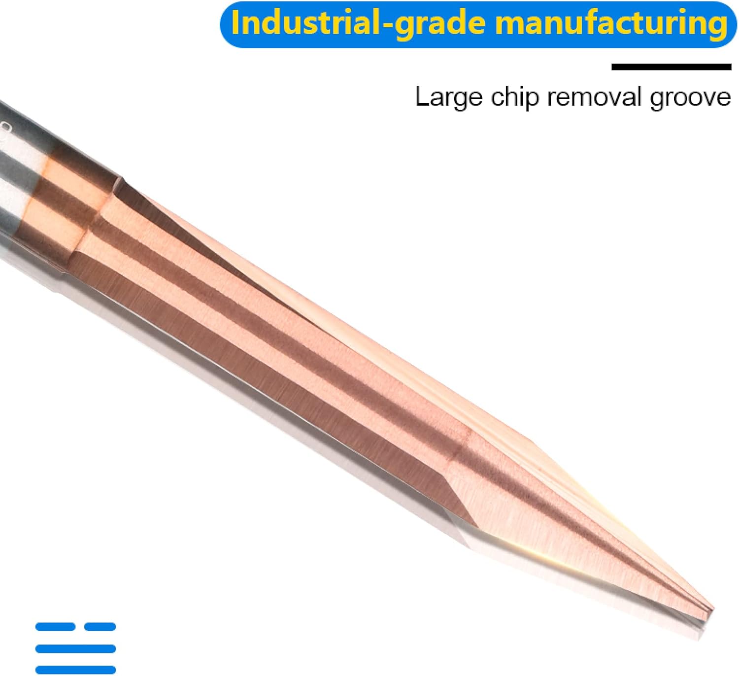 Drill Bit 6mm Shank 2 Flutes Straight Engraving Bits TiCN Coating CNC Carving Milling Cutter,6x0.5x25D