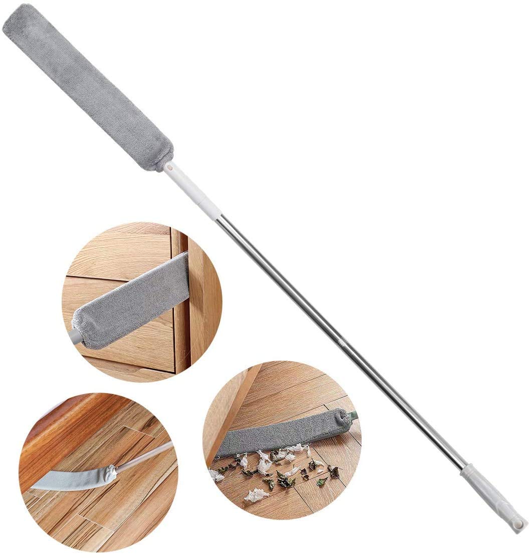 None Brand Retractable Gap Dust Cleaning Artifact Brush Long Handle Household Sweep Mop Free To Bend, Clean Dead Corners.