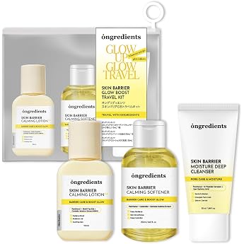 Ongredients Skin Barrier Glow Boost Travel Kit