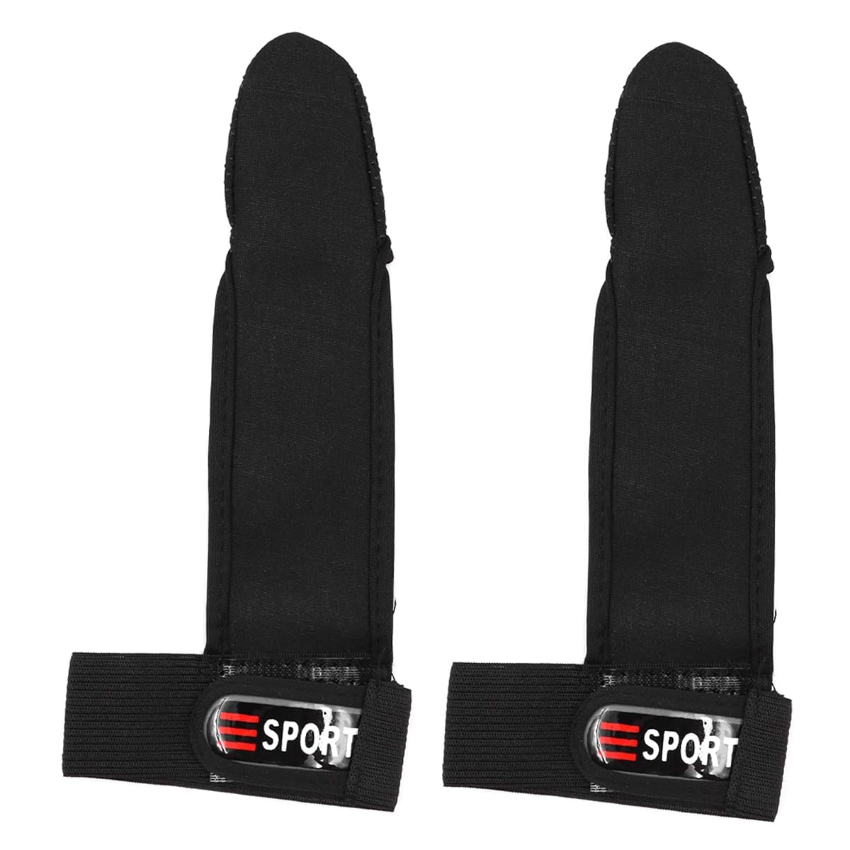 Namvo 2 pièces Confortable Unique protège-Doigts Unisexe élastique Doigt décrochage Indice de pêche Bande de Cuir Gant pour la pêche en Plein air