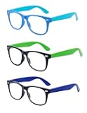 Outray Oversized Square Blue Light Blocking Glasses for Women Anti Blue Ray Clear Lens Glasses