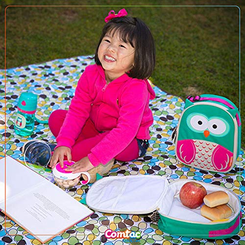 Lancheira Térmica Infantil Let’s Go! Coruja - Chloe - Comtac Kids - 4040