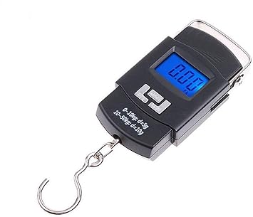 Digital Portable Hook Type Weighing Scale (50 kg, Multicolor) Highly Portable Digital Weighing Scale Featuring A Portable Design