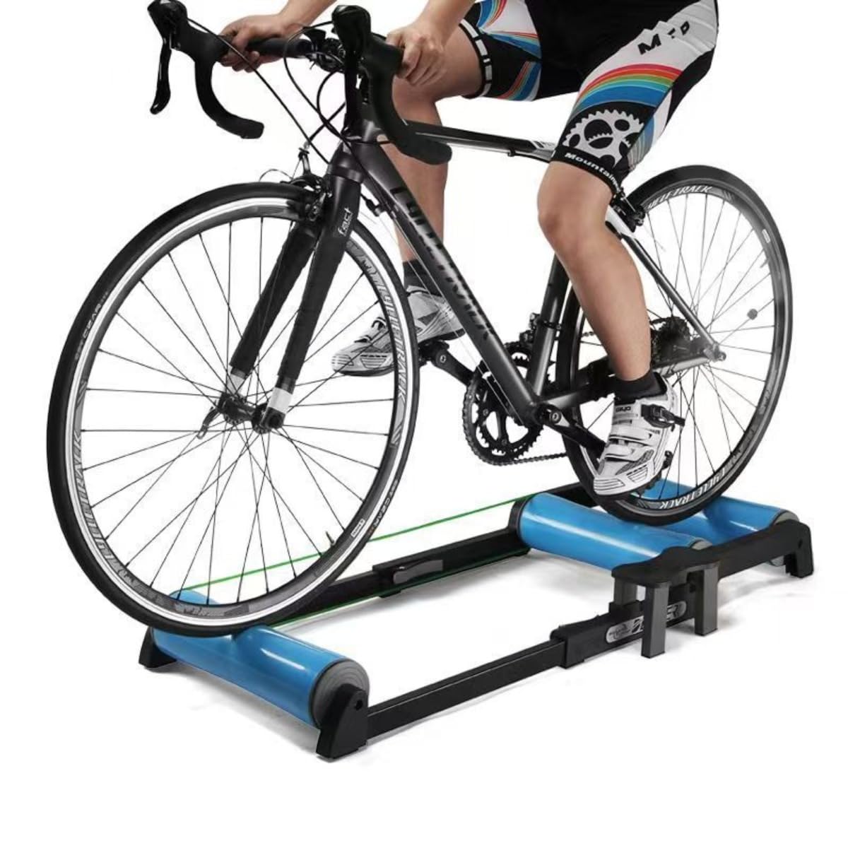 Mountainbike Indoor Trainer Stand - Roller Cycling Platform for Road & Mountain Bikes, Professional Bicycle Training Equipment for Home Fitness