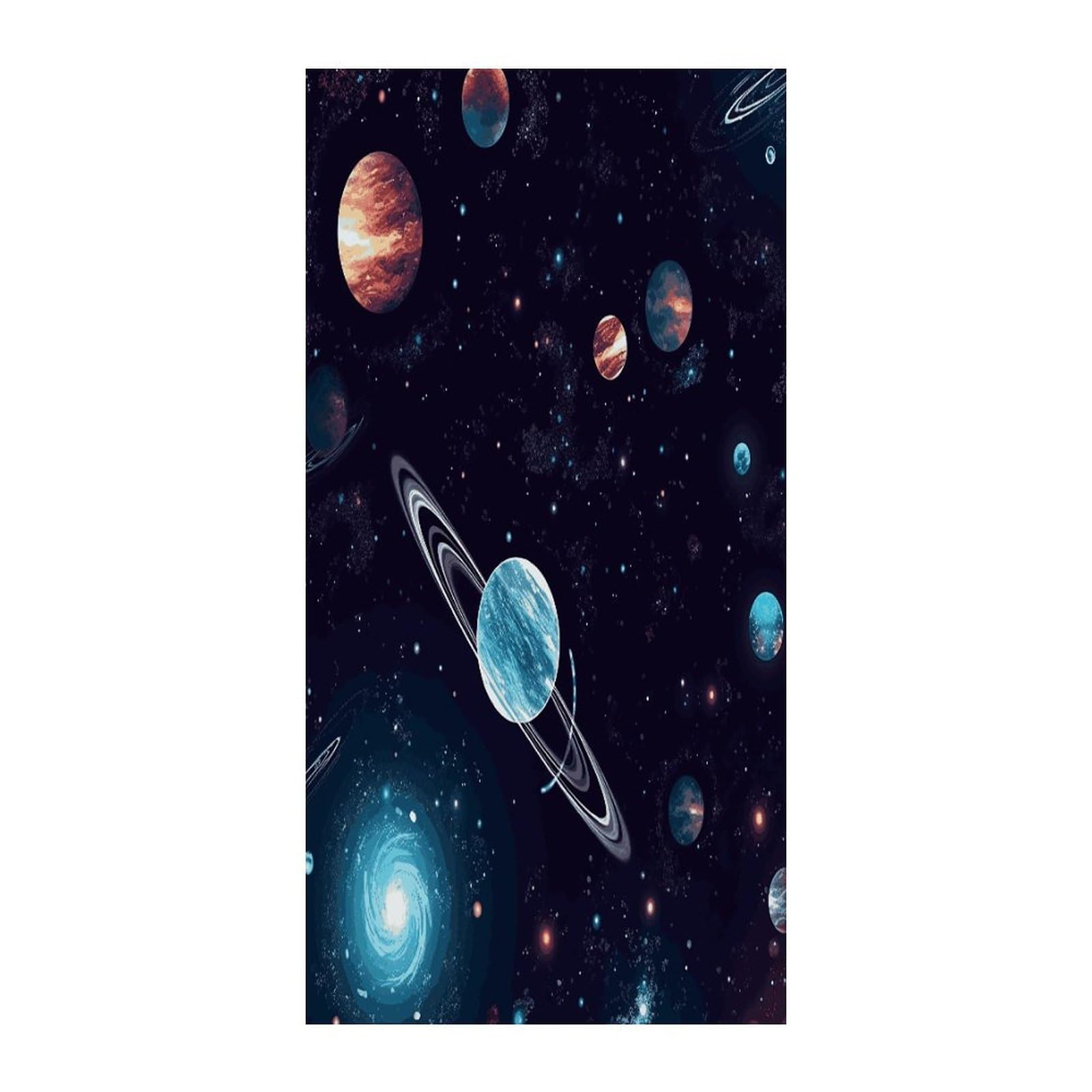 Fekiloot Style Galaxy Decor Door Curtain Room Divider Curtains