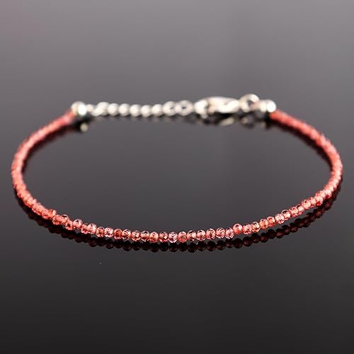 Miniatura 10 de Genuine Turquoise Gemstones Bracelet for Women, Silver Plated Handmade Jewelry, Rounds Beads, December Birthstones, Healing Crystals & Stones,