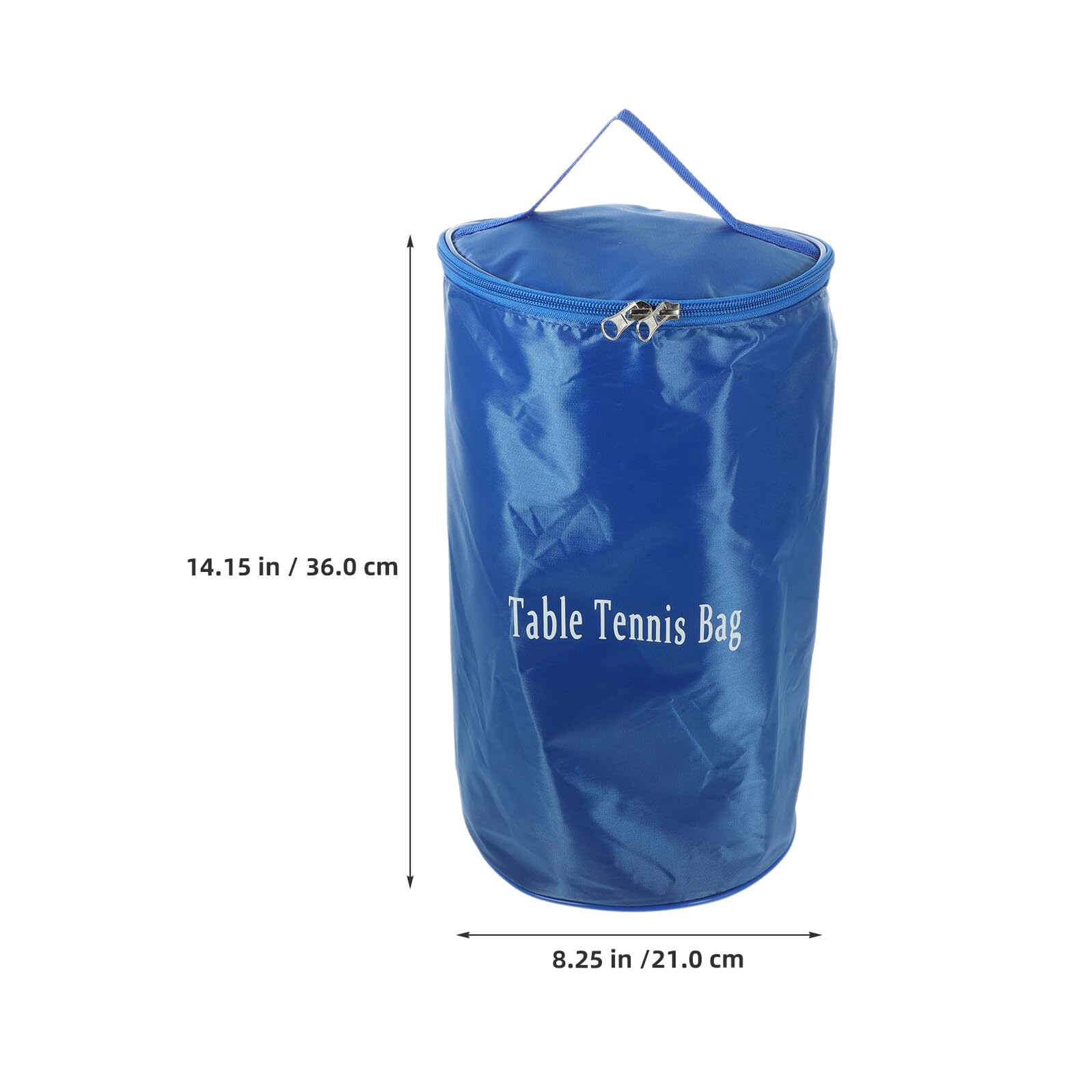 Borsa Porta Palline da Tennis Tavolo Oxford Blu 2 Pezzi Organizer Portatile per Racchette e Palline da Tennis Tavolo Attrezzatura Sportiva per Allenamento e Uso Esterno