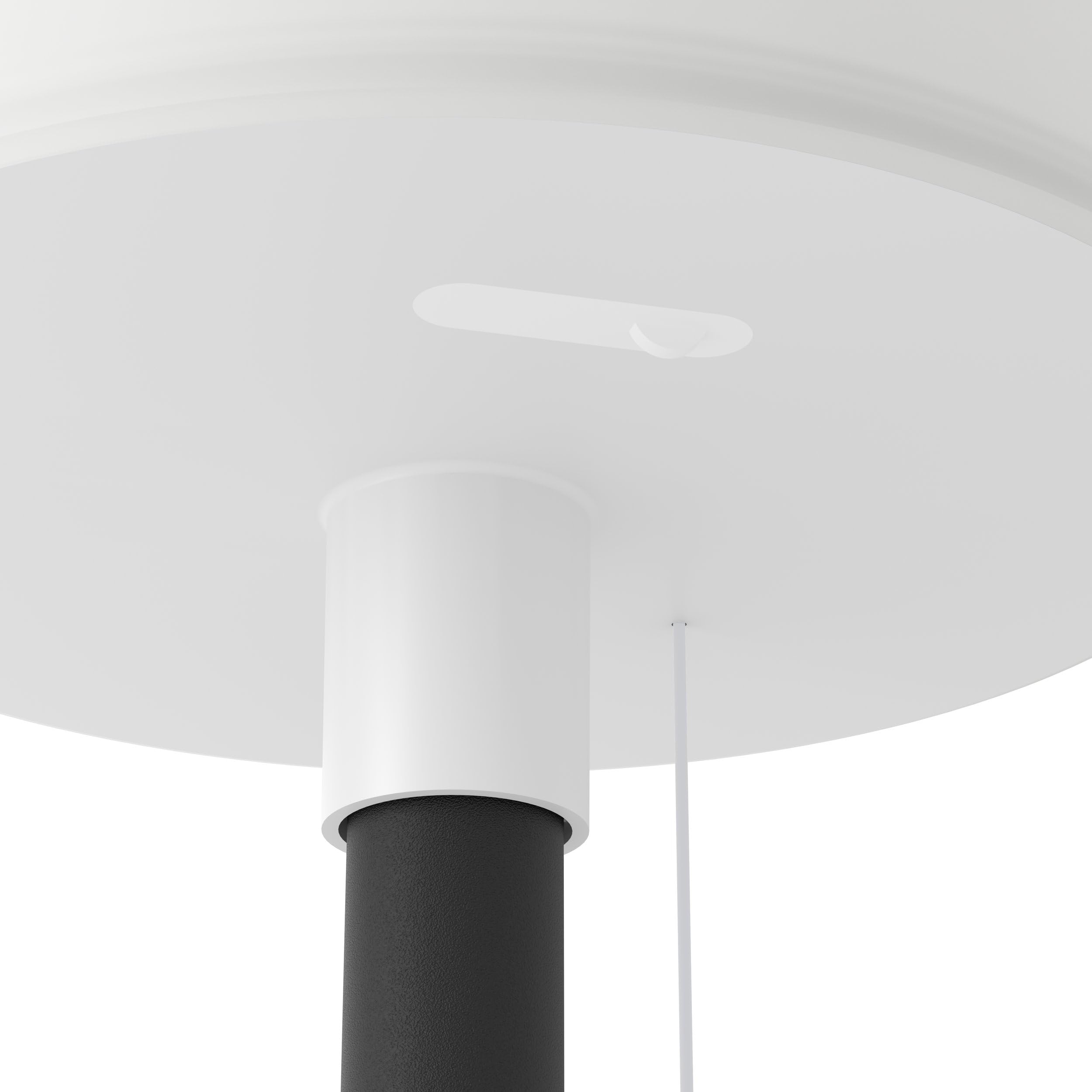 EGLO Solar Tischleuchte Montapalma-L, Outdoor Akku Tischlampe dimmbar mit Zugschalter, kabellose Solarlampe für außen, Stahl in schwarz, Kunststoff weiß, warmweiß, RGB, IP54