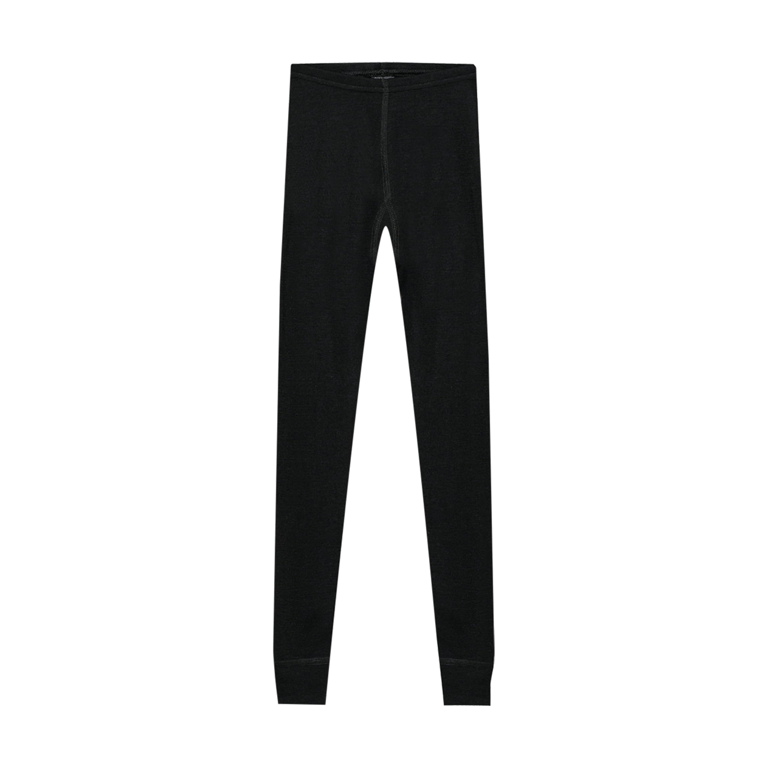 Dilling Black Children's Merino Wool/Silk Leggings 3-4 Years