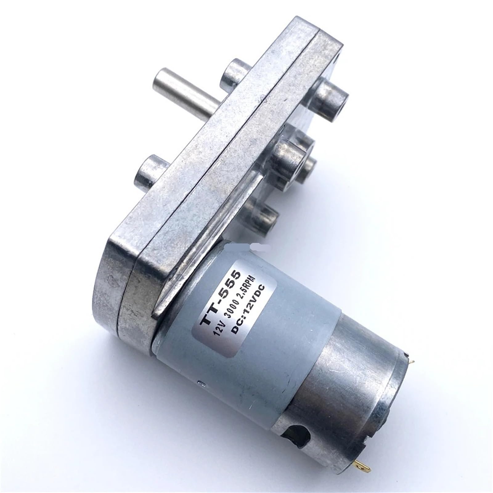 JJHQOKYNA TT-550 555 DC Gear Motor 3V-30V Coffee Machine Cost-Effective for Steering Engine Torque(6V,800rpm)