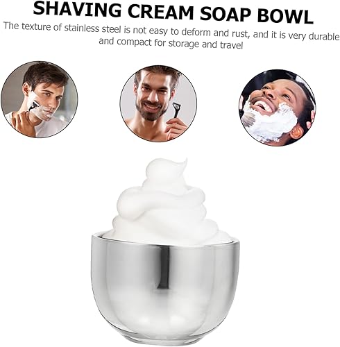Miniatura 6 de 4 piezas de jabón de afeitar tazón de Afeitar para hombres rasuradora de barba para hombres rasuradora de barba para hombres