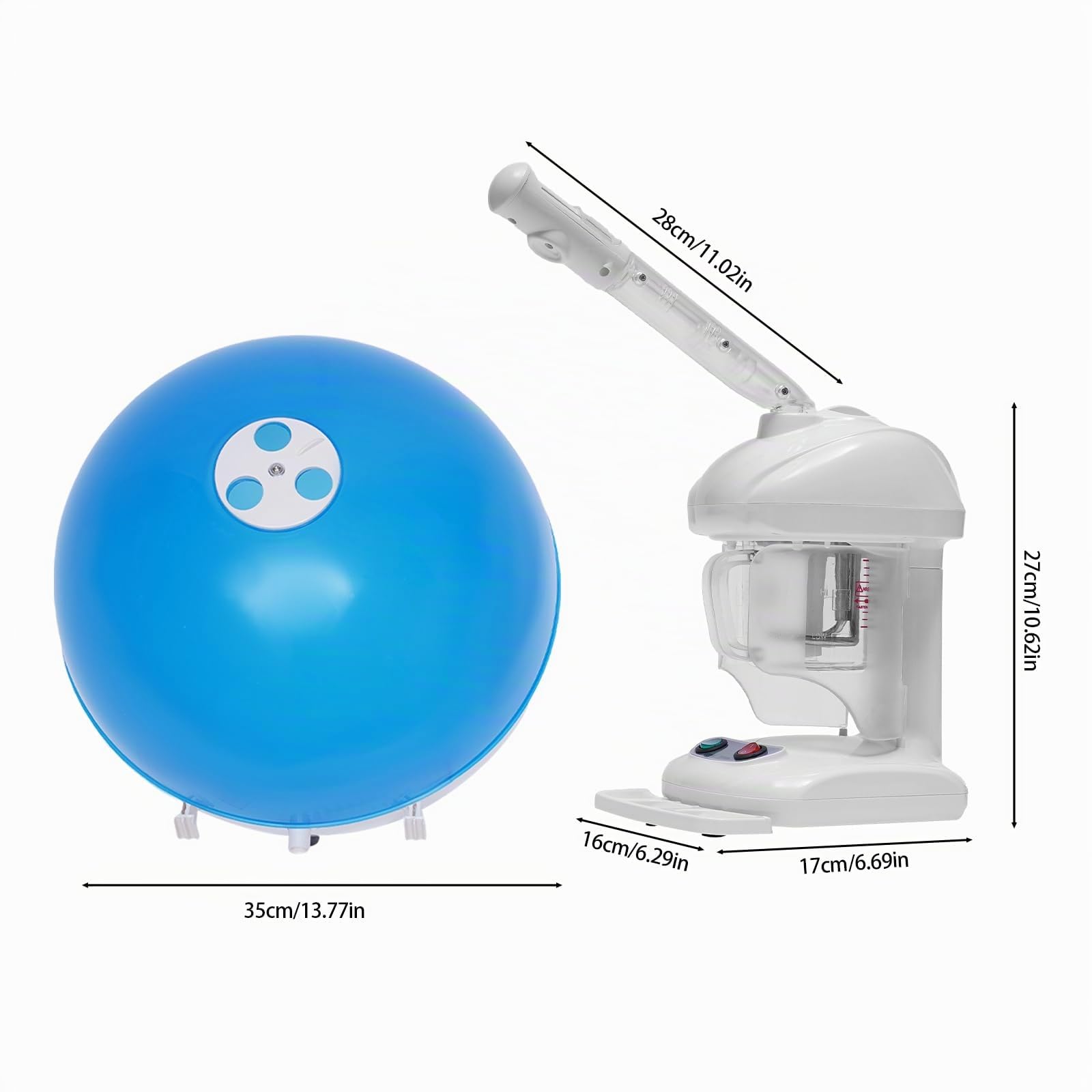 Ozon Haarpflege Profi Salon Ozon Dampf 360° drehbare Düse Multifunktion Face Detox Machine Steam Device 220V