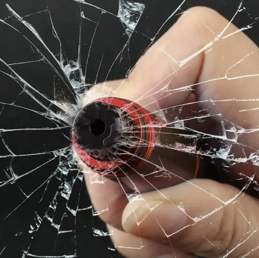 Awlve Safehero - Safe Hero Life Hammer Original | Marteau De Vie Brise Les Fenêtres Instantanément Pour Voiture Outil D'Évasion D'urgence (2PCS,Rouge