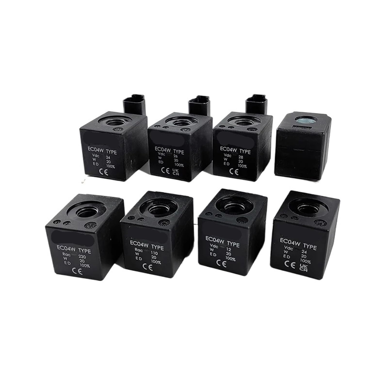 1PCS EC-04W Coil Directional DC12V/24V/26V/28V AC110V/220V(DC28V Plug)