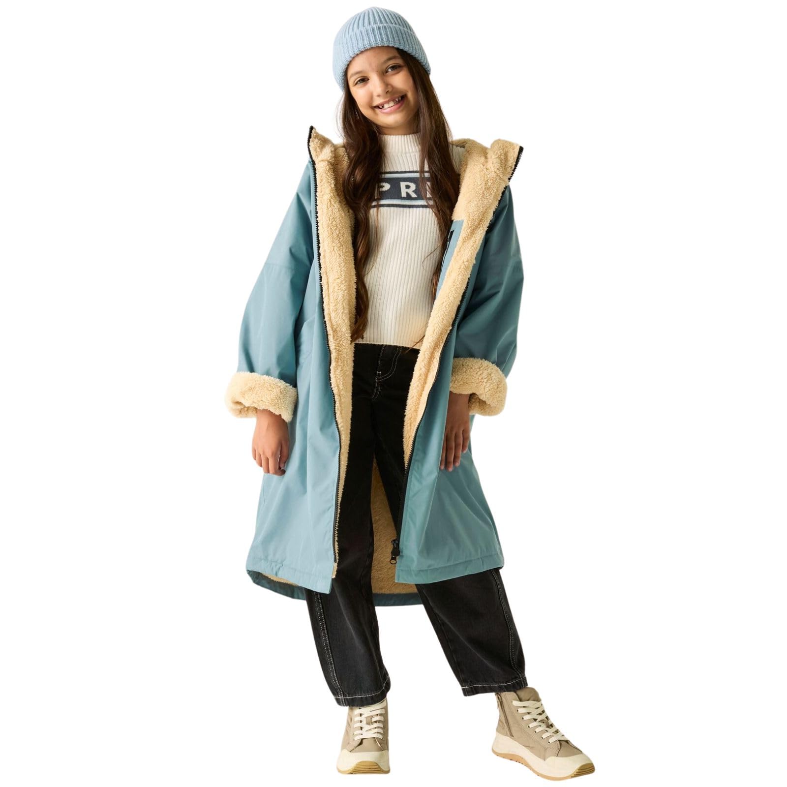 Regatta Kids Spirit Of Adventure Changing Robe - Citadel Blue - 9-13 Yrs