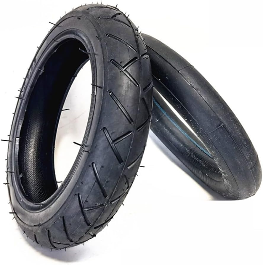 8 inch 8x1.50 Inner Tube Outer Tyre for Tricycle Baby Carriage 8 * 1.5 Rubber Tire Replacement Wheels(Set)