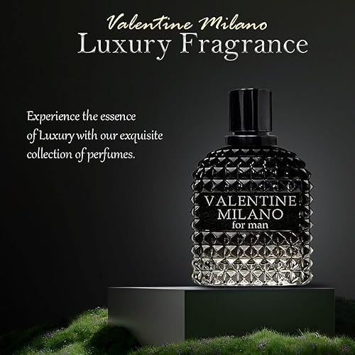 Miniatura 3 de Valentine Milano Colonia para hombres (EDP) y Lion Versatile Red Flame (EDT), fragancia para hombres, 3.4 onzas líquidas cada uno (paquete de 2)