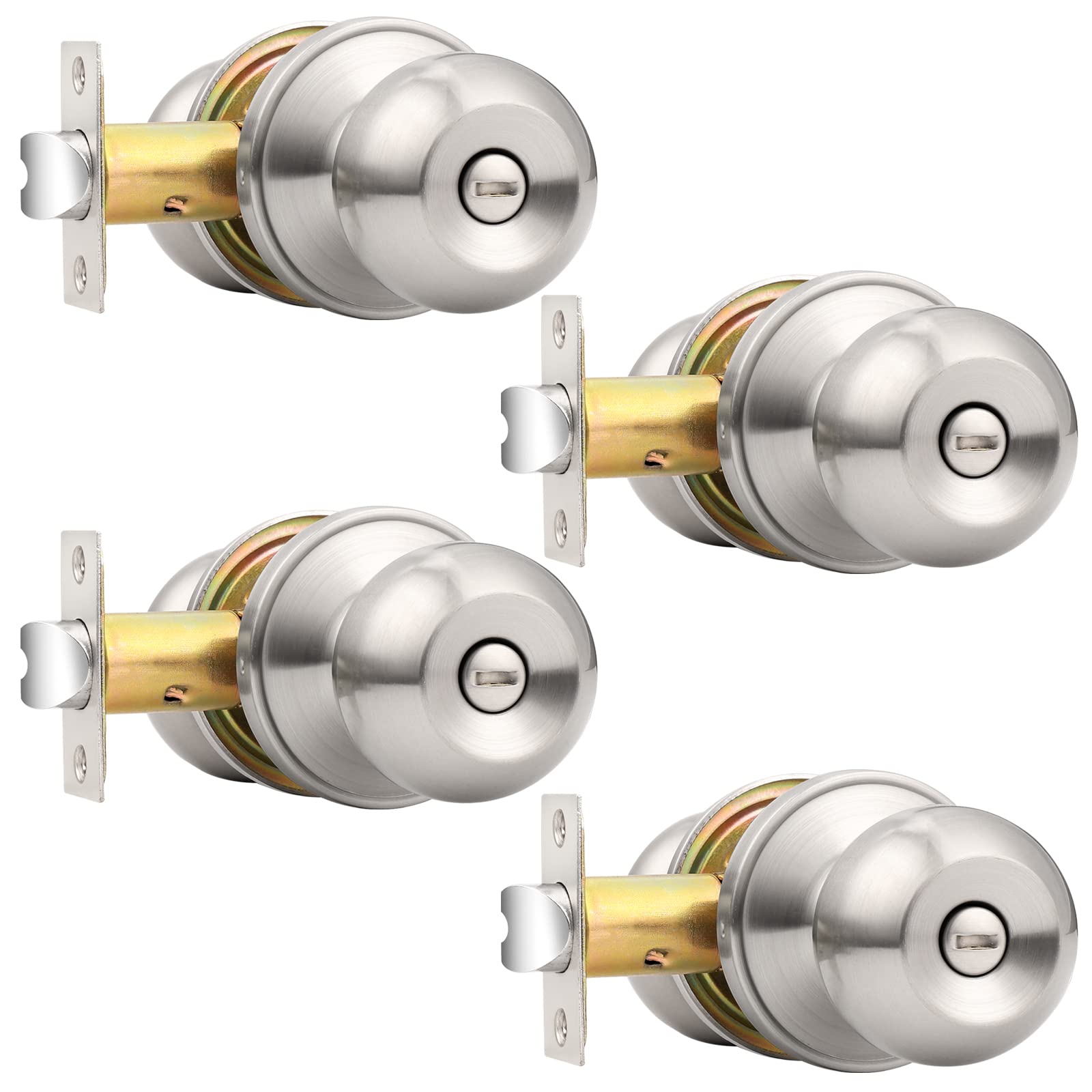 Probrico Stainless Steel Door Knobs - Keyless Locks -32