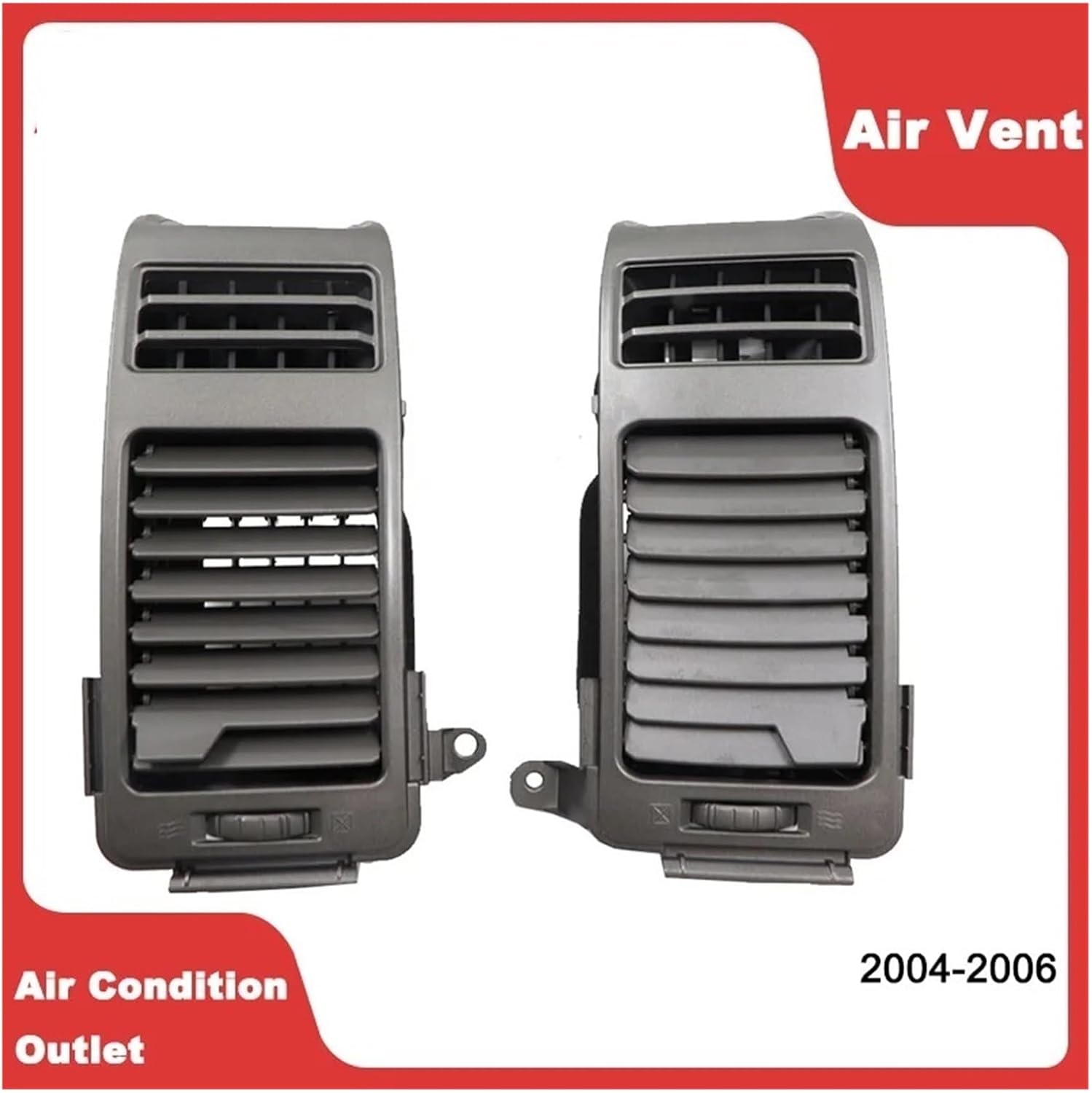 Car Air Conditioning Vent Control Compatible For Nissan TITAN ARMADA 2004-2006 Outlet Panel Button