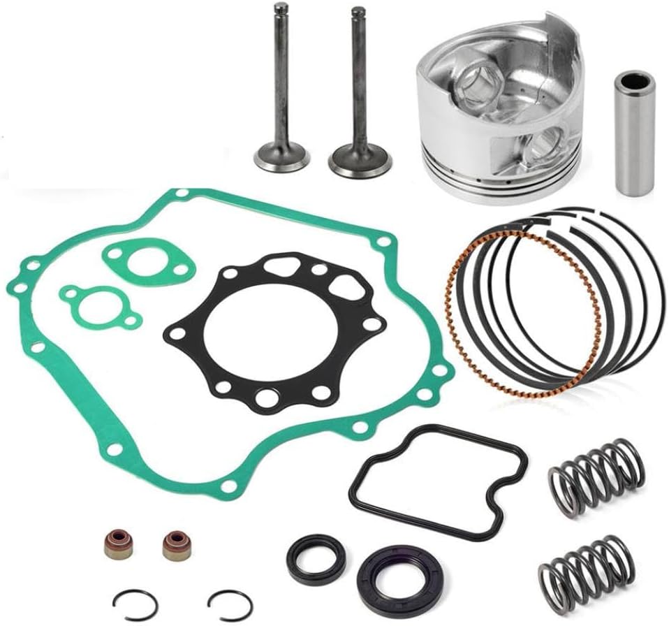 Engine Gasket Rebuild Kit 0.25mm Oversize Piston Ring Seal Replacement For JN5-11635-00-00 JN5-11610-10-00 Compatible With Cart G14 1995 1996