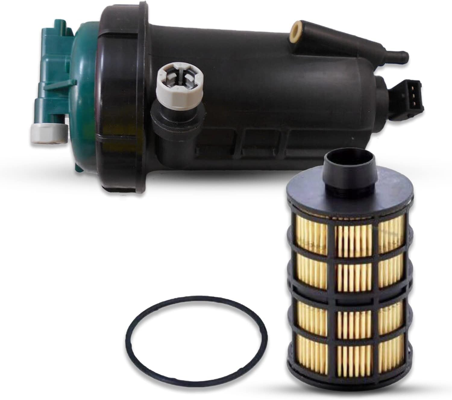 Filtro de combustible diésel con carcasa compatible con DUCATO JUMPER BOXER 2.3D 3.0 HDI 3.0D OEM: 1606450480 1362976080 C507A 587914