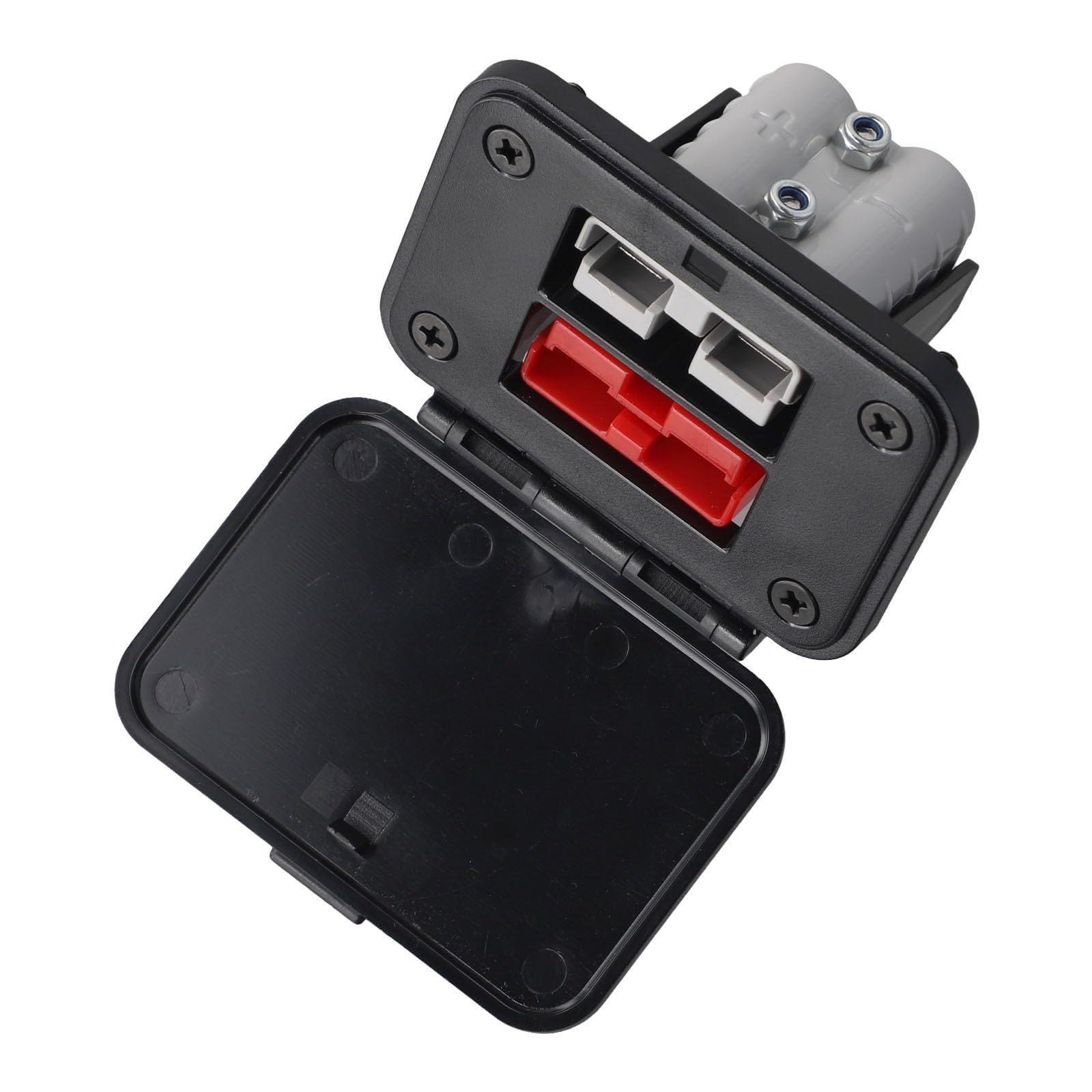 Connecteur 50A boîtier PC 600V ZYWUOY panneau de support encastré fil 12-6 AWG