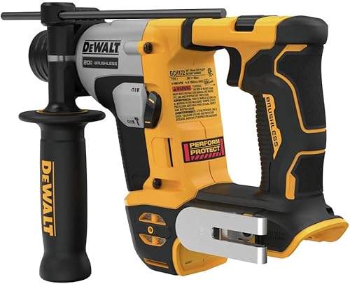 Miniatura 5 de DEWALT - Martillo perforador SDS Plus de 20 V Max, sin cable, 5/8 pulg., solo herramienta (DCH172B)