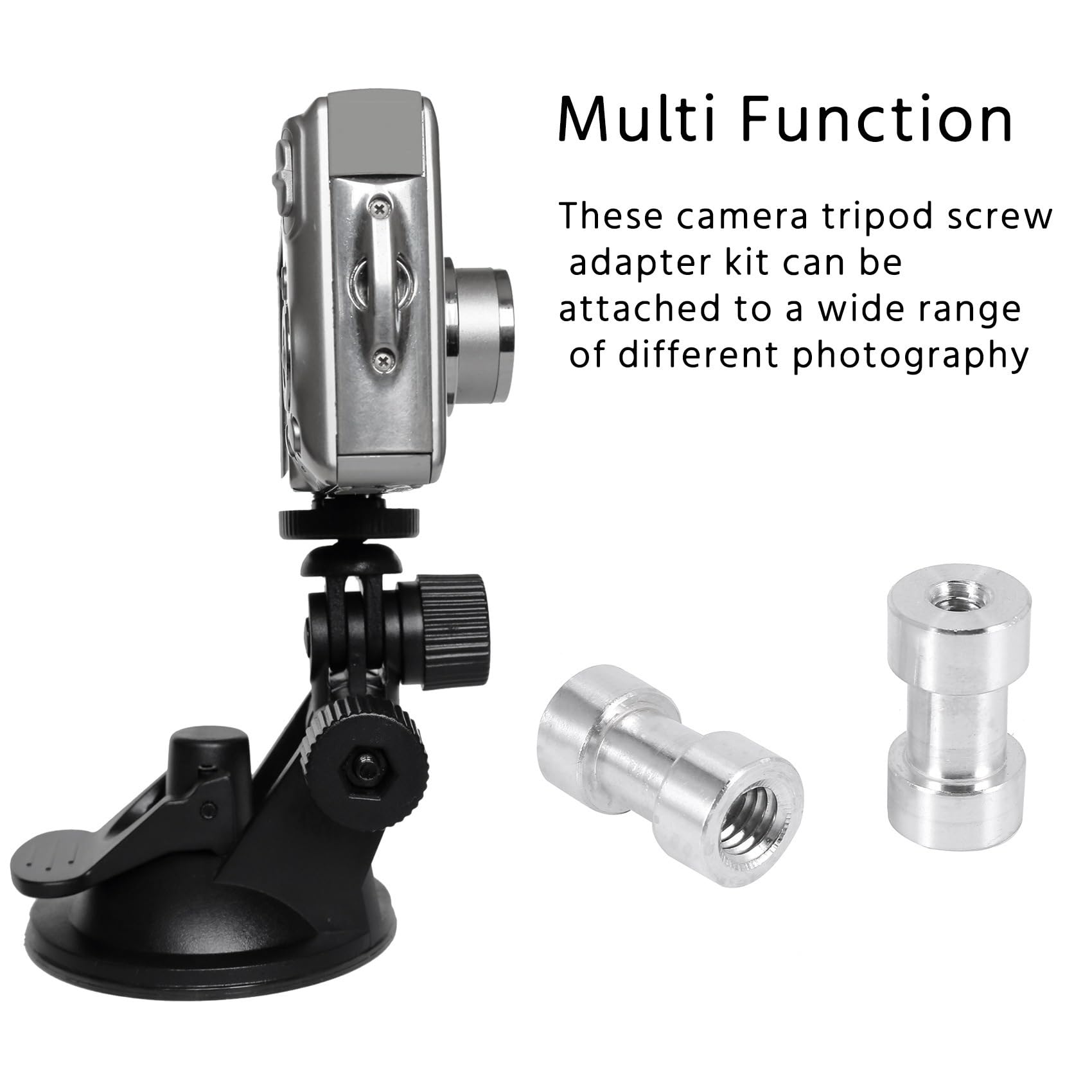 Baiyun Vis DE La Caméra, 42 Pcs 1/4-3/8 Pouce Vis Filetées Du