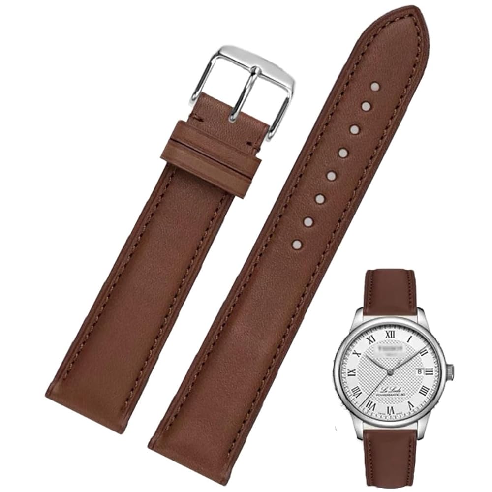 OMEGA ブラックレザーバンド 18mm New For Omega 18mm/19mm/20mm Black/Brown Gents Genuine
