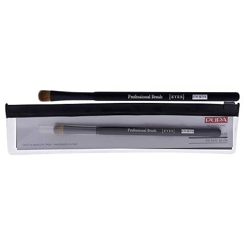 PUPA Milano Eye Base Brush Diseñado para aplicar sombras de ojos en polvo y crema Cuenta con punta redondeada suave para una óptima mezclabilidad