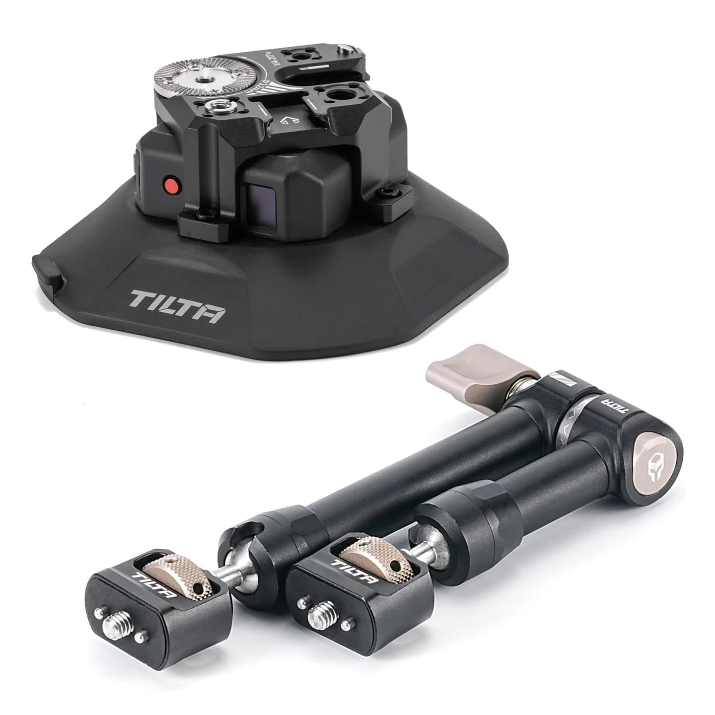 Tilta Hydra Electronic Suction Cup (Universal Multi-Functional Mount) + Pro Articulating Arm (1/4"-20)