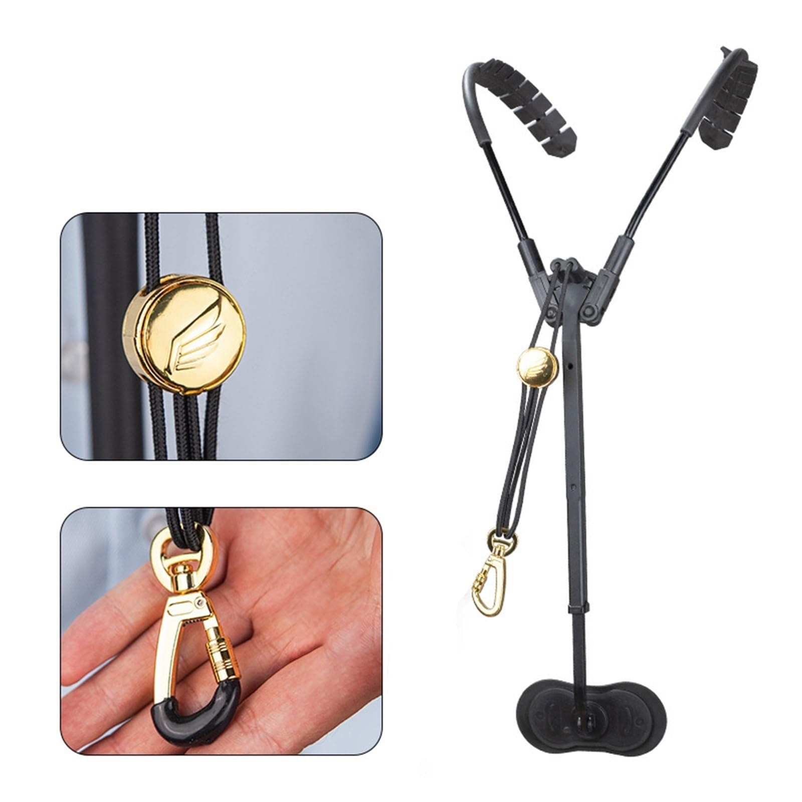 Piezas profesionales para saxofón Eb Flat Flat Alto Tenor Saxophon Instrument Shoule Shoulder, Correa Para El Cuello, Soporte De Correa, Accesorios Eléctricos De Soplete(2)